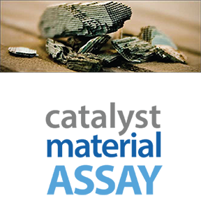 catalyst material ASSAY